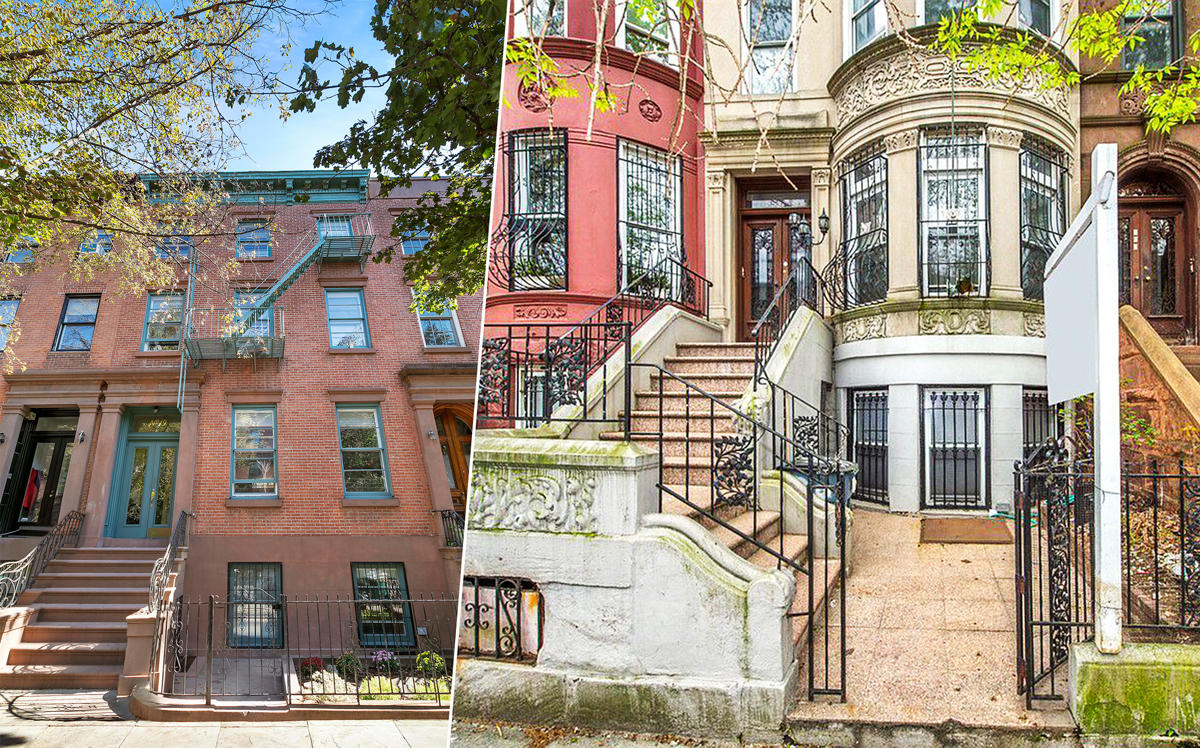 19 Tompkins Place in Cobble Hill and 396 Sterling Place in Prospect Heights
