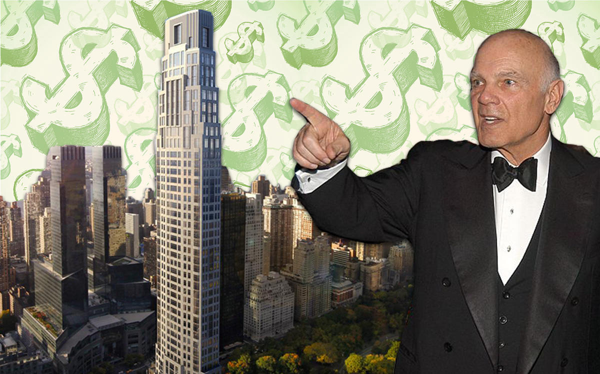 Vornado's Steve Roth and 220 Central Park South (Credit: Getty Images, iStock)