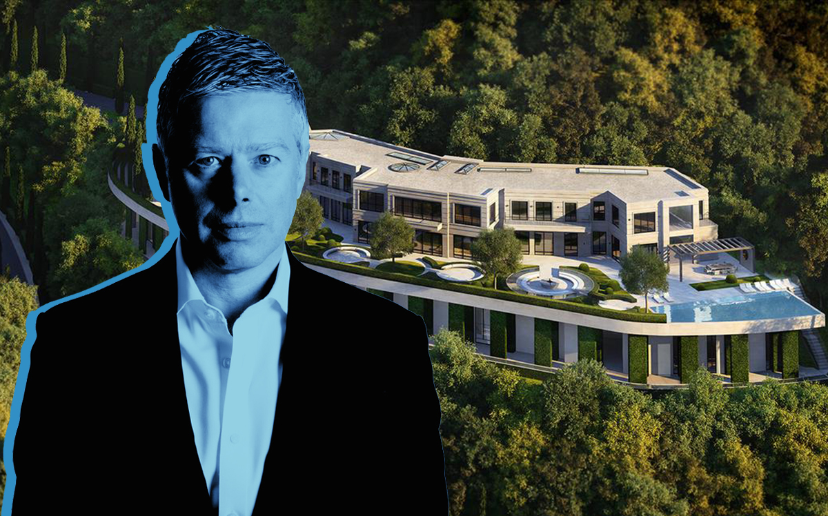 Domvs London co-founder Barry Watts and 800 Tortuoso Way (Credit: Linkedin, Redfin)