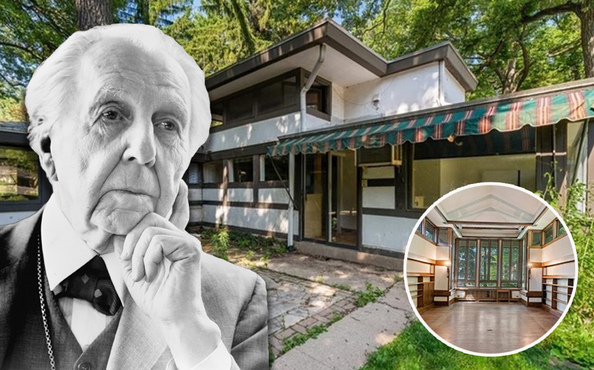 Frank Lloyd Wright Home Hits the Market in Wilmette