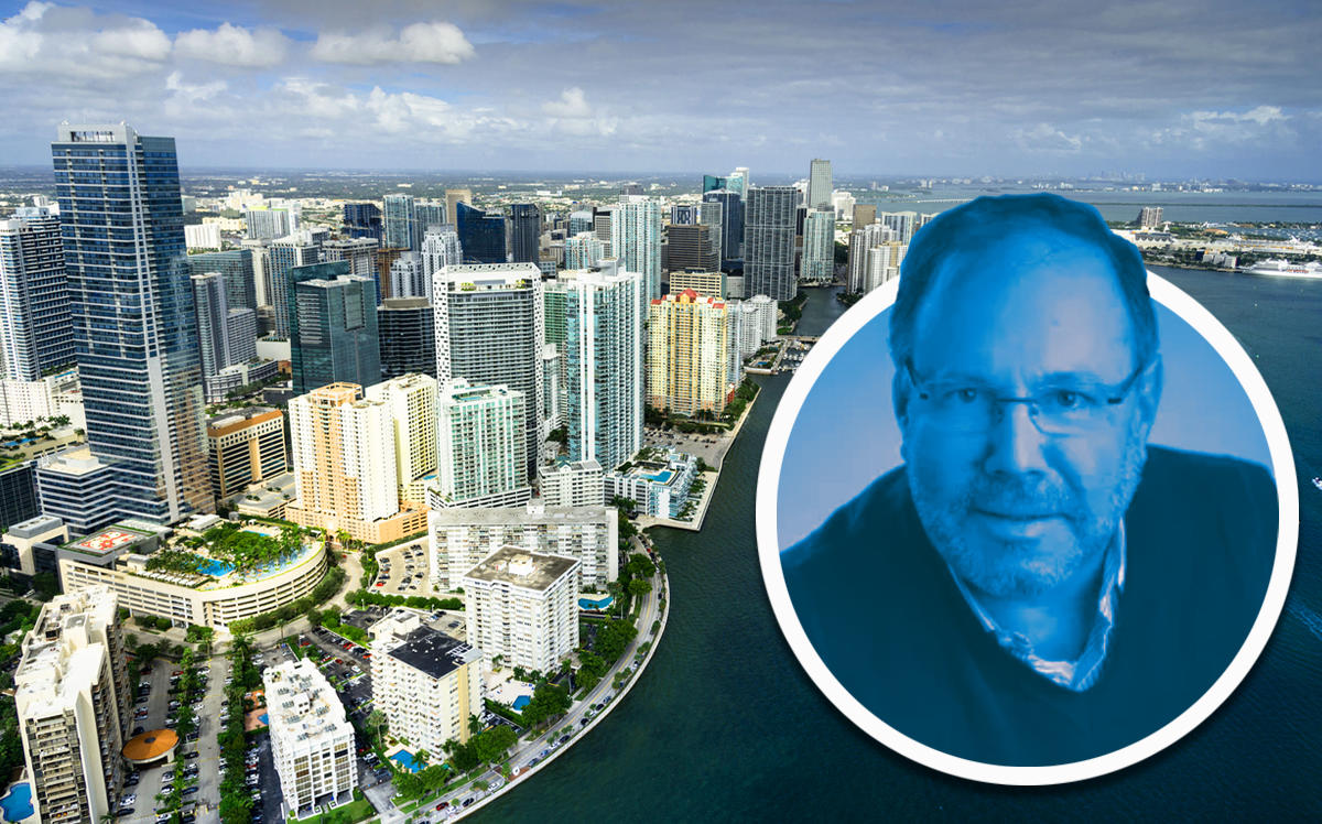 American Landmark CEO Joe Lubeck and the Miami skyline (Credit: iStock)