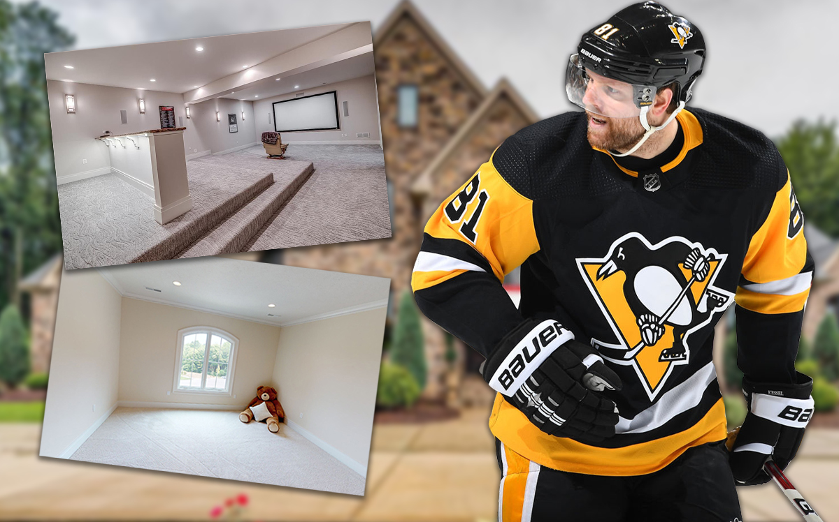 Phil Kessel's Pittsburgh home is on the market (Credit: Getty Images, Realtor)