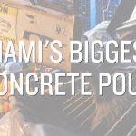 WATCH: Miami’s biggest concrete pour for Aston Martin Residences