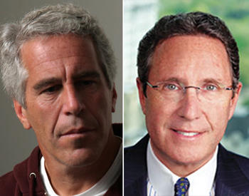 Jeffrey Epstein and Andrew Farkas (Credit: Getty Images and Island Capital Group)