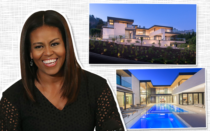 Michelle Obama rented out the Shark House (Credit: Getty Images)