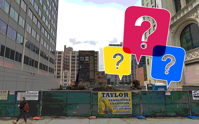 The site of the proposed Toyoko Inn Hotel at 320 South Clinton Street (Credit: Google Maps)