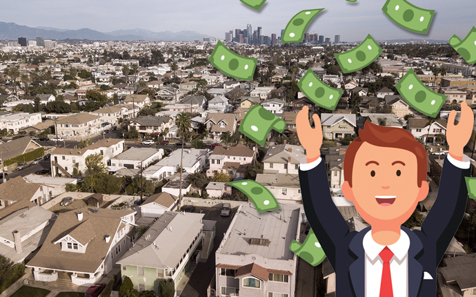 L.A. rents increased despite a national slowdown.