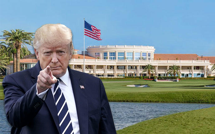 Donald Trump and Trump National Doral (Credit: Getty Images)