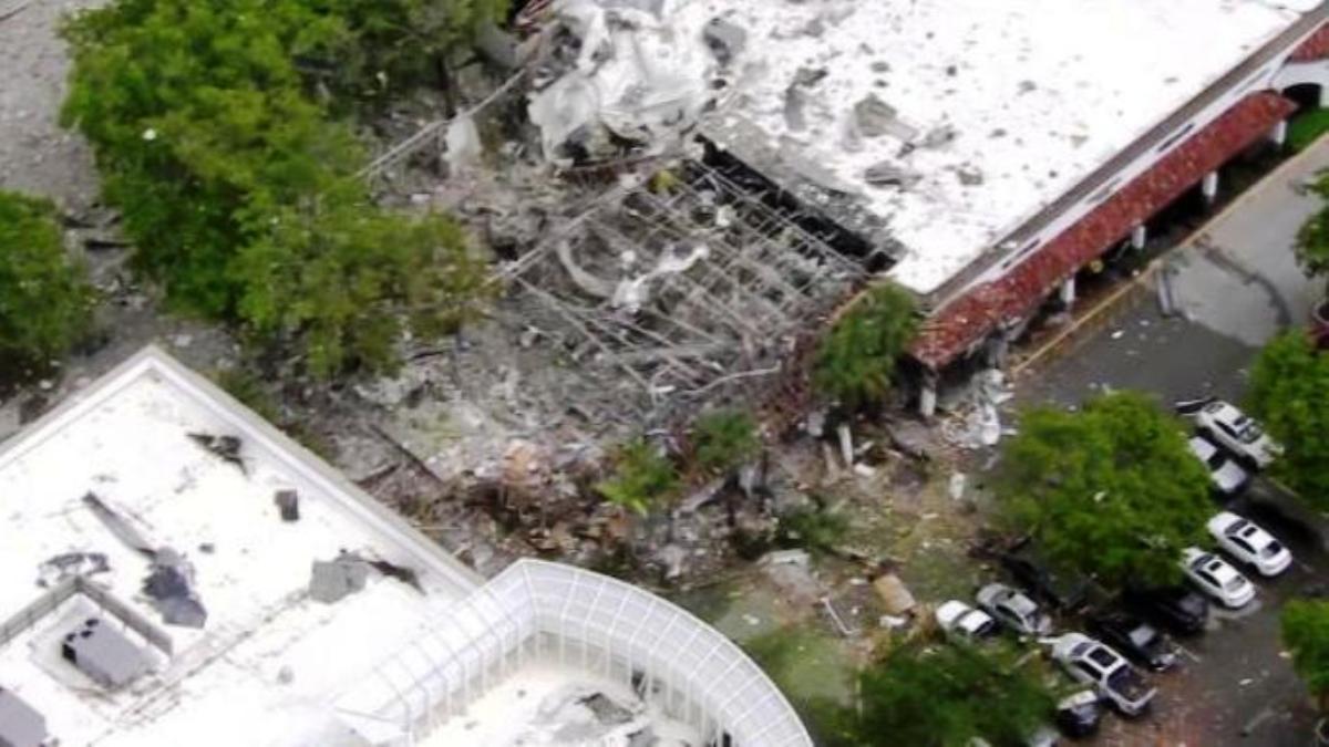 Former pizza restaurant in Plantation decimated by gas explosion (Credit Fox 4)