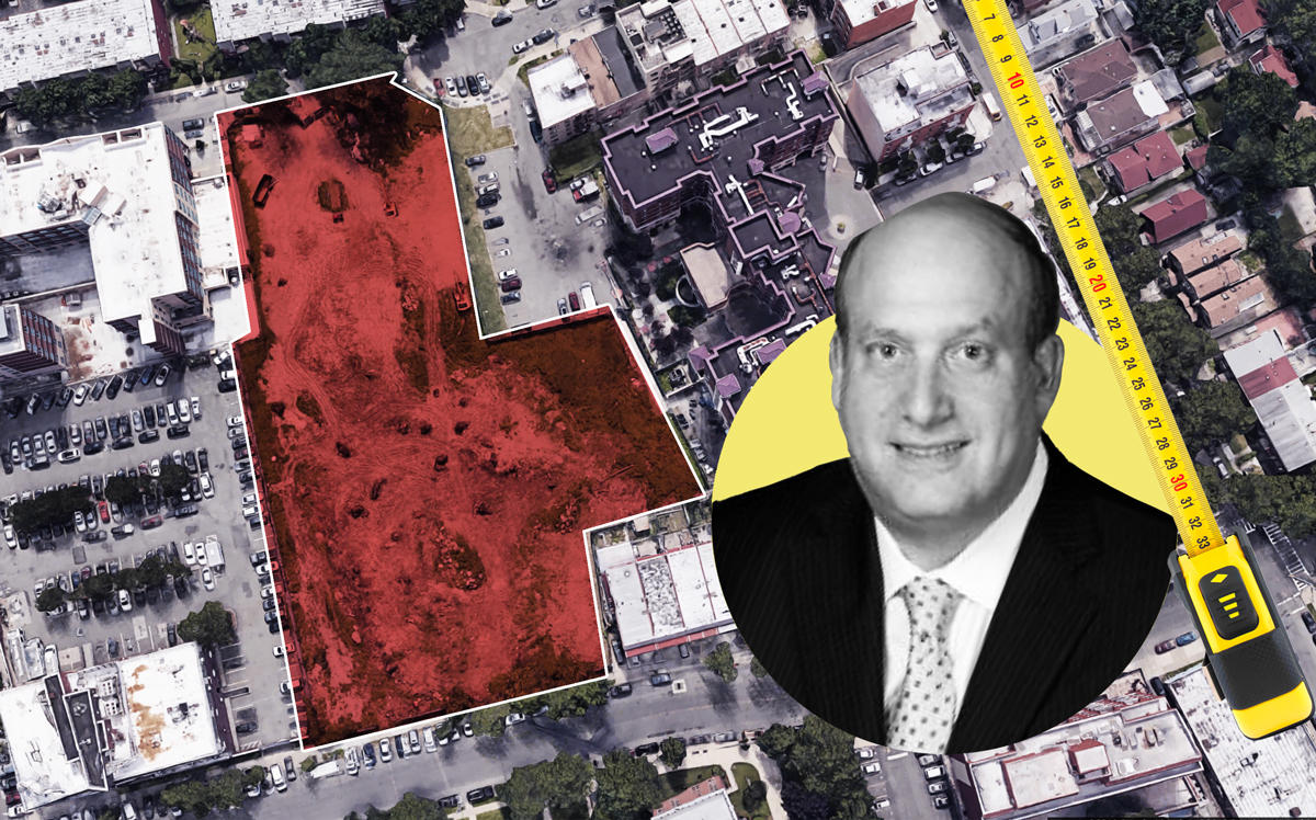 David Marx of MDG Real Estate and the site at 71-05 Parsons Boulevard in Queens (Credit: Google Images and iStock)