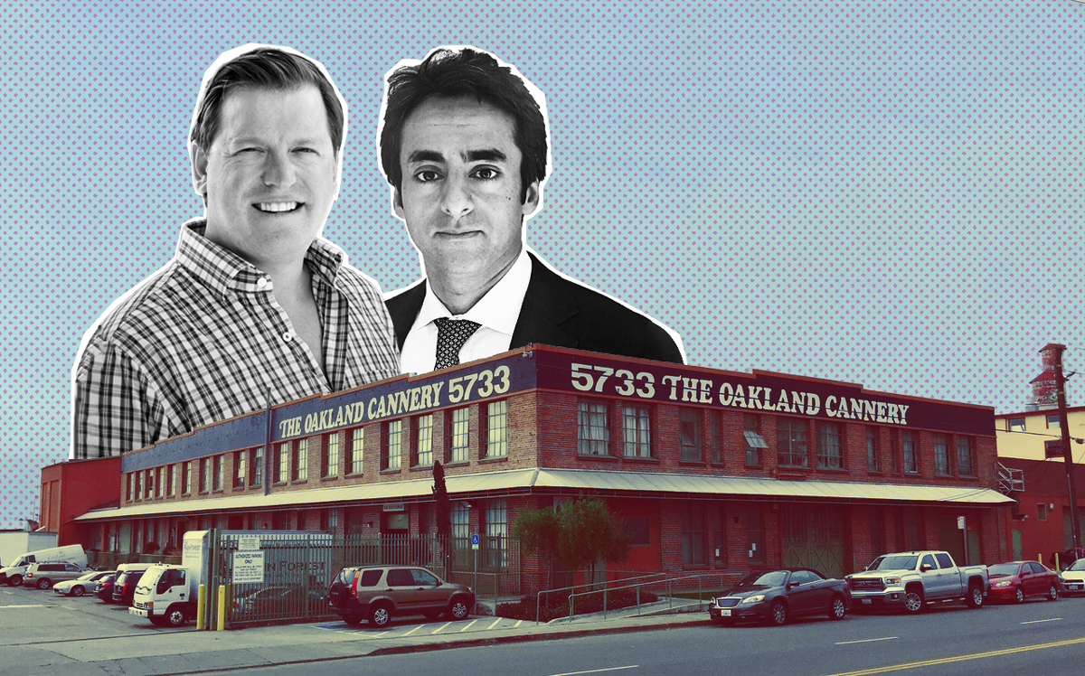 Green Sage founder Ken Greer , Lotus Property CEO Faisal Ashraf, and the Cannery on San Leandro Street 