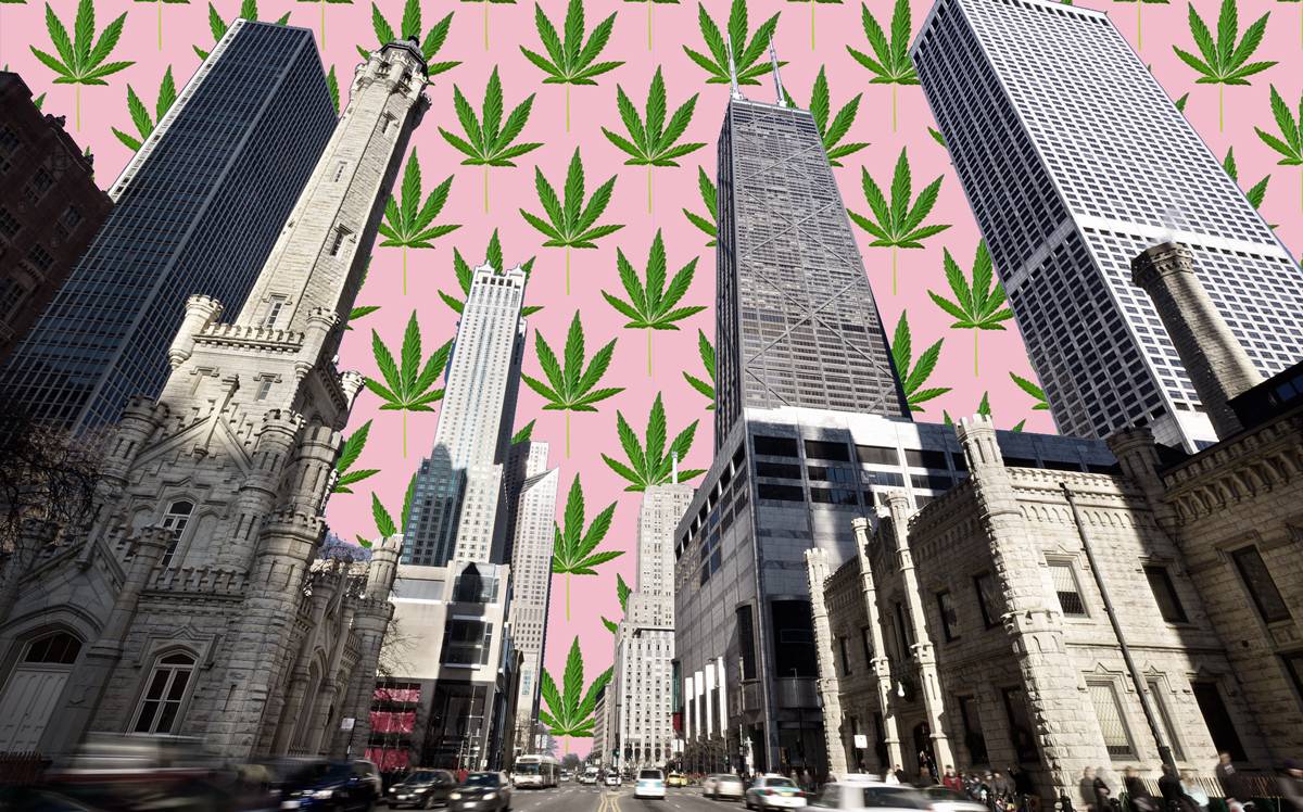 Marijuana dispensaries are eyeing the Magnificent Mile and other high-profile retail strips. (Credit: iStock)
