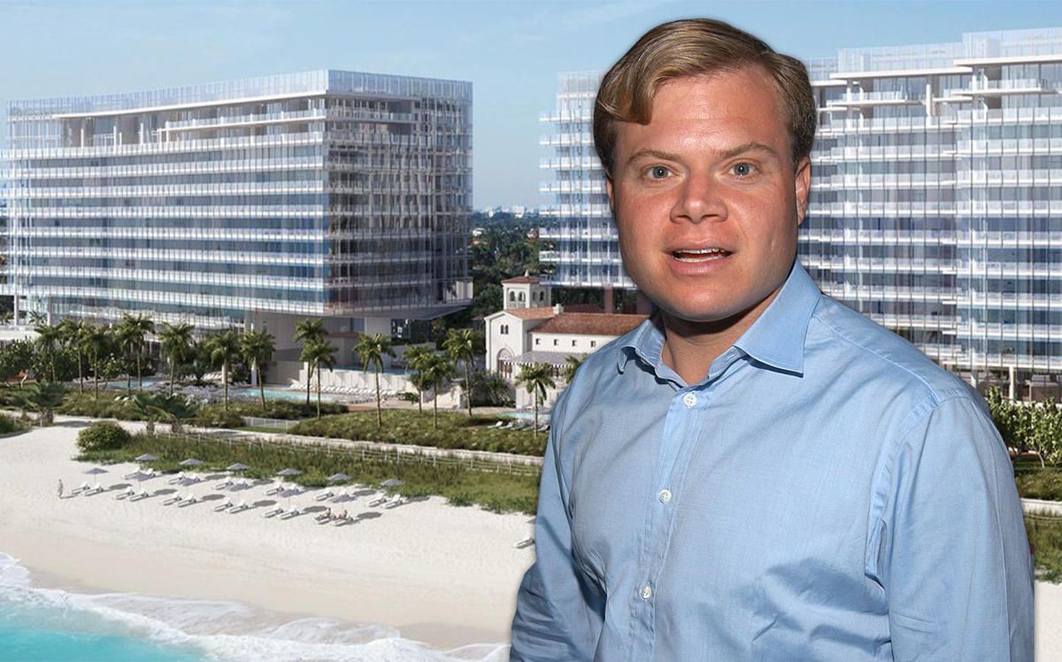 Harrison LeFrak and the Four Seasons Residences at the Surf Club (Credit: Getty Images)