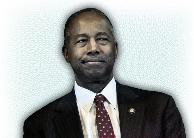 Secretary of the Department of Housing and Urban Development Ben Carson (Credit: Getty Images and iStock)