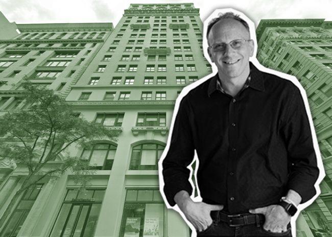 Unqork CEO Gary Hoberman and 114 Fifth Avenue (Credit: Google Maps)