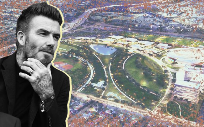 David Beckham and Miami Freedom Park (Credit: Getty Images)