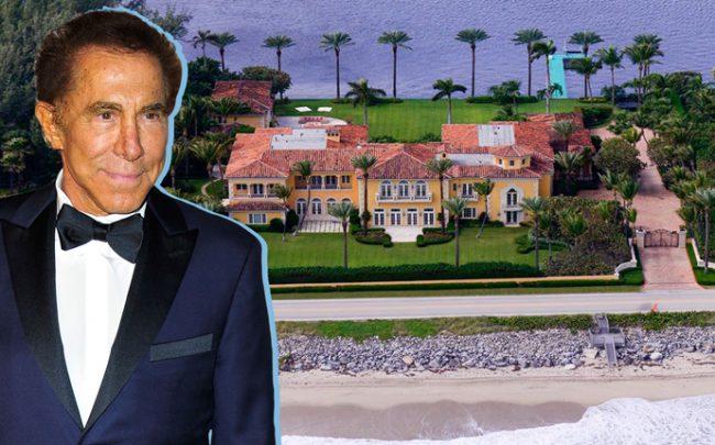 Steve Wynn and 1960 South Ocean Boulevard (Credit: Sotheby's and Getty Images)