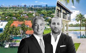 Nelson Gonzalez and Keith Menin with 2318 North Bay Road