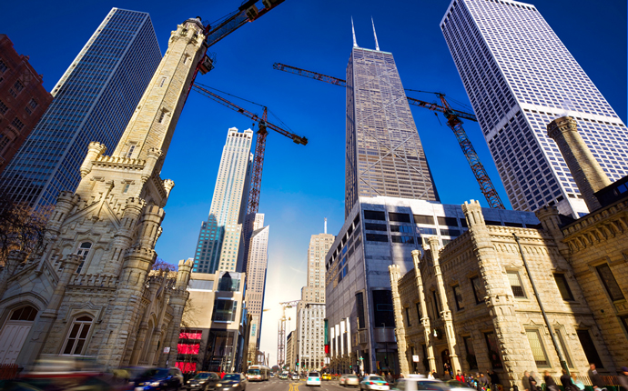 Chicago’s top 5 retail contractors built over 357,000 square feet of new commercial develop from May 2018 to June 2019. (Credit: iStock)