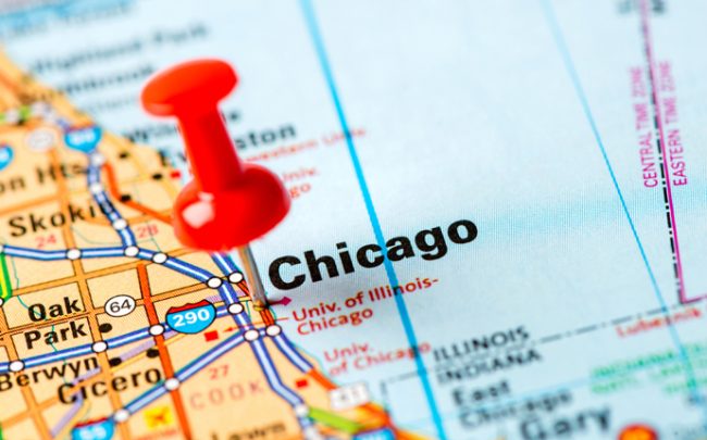 Chicago map