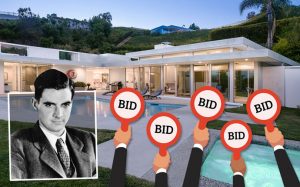 Home on Haynes Avenue and Howard Hughes (Credit: Britannica and iStock)