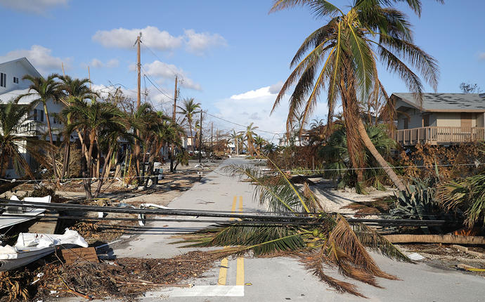 Florida Keys after Hurricane Irma (Credit: Getty Images)