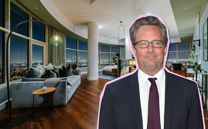 Matthew Perry and his penthouse (Credit: Getty Images)