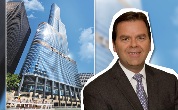 David Doebler and Trump Tower in River North
