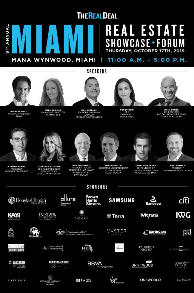 The Real Deal Miami Miami Showcase and Forum