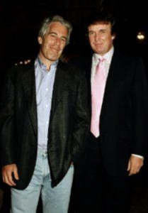 Jeffrey Epstein and Donald Trump in 1997 (Credit: Getty Images)