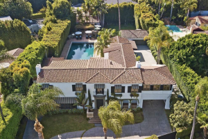 Actor William Powell’s former home in Beverly Hills (credit: Realtor.com)