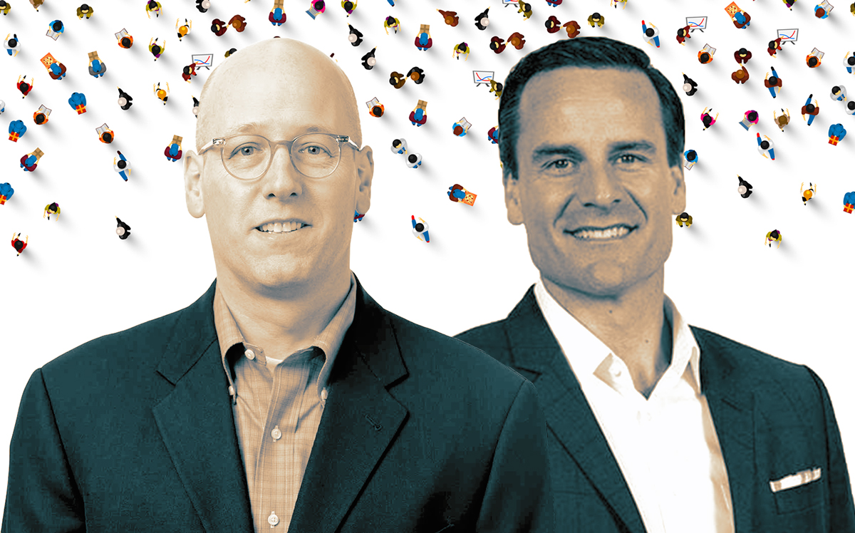 CrowdStreet CEO Tore Steen and vice president Darren Powderly (Credit: CrowdStreet and iStock)
