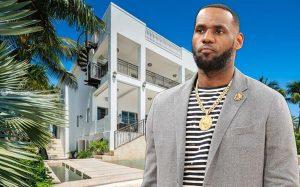 Lebron James and 3590-Crystal View Court (Credit: Redfin, Getty Images)