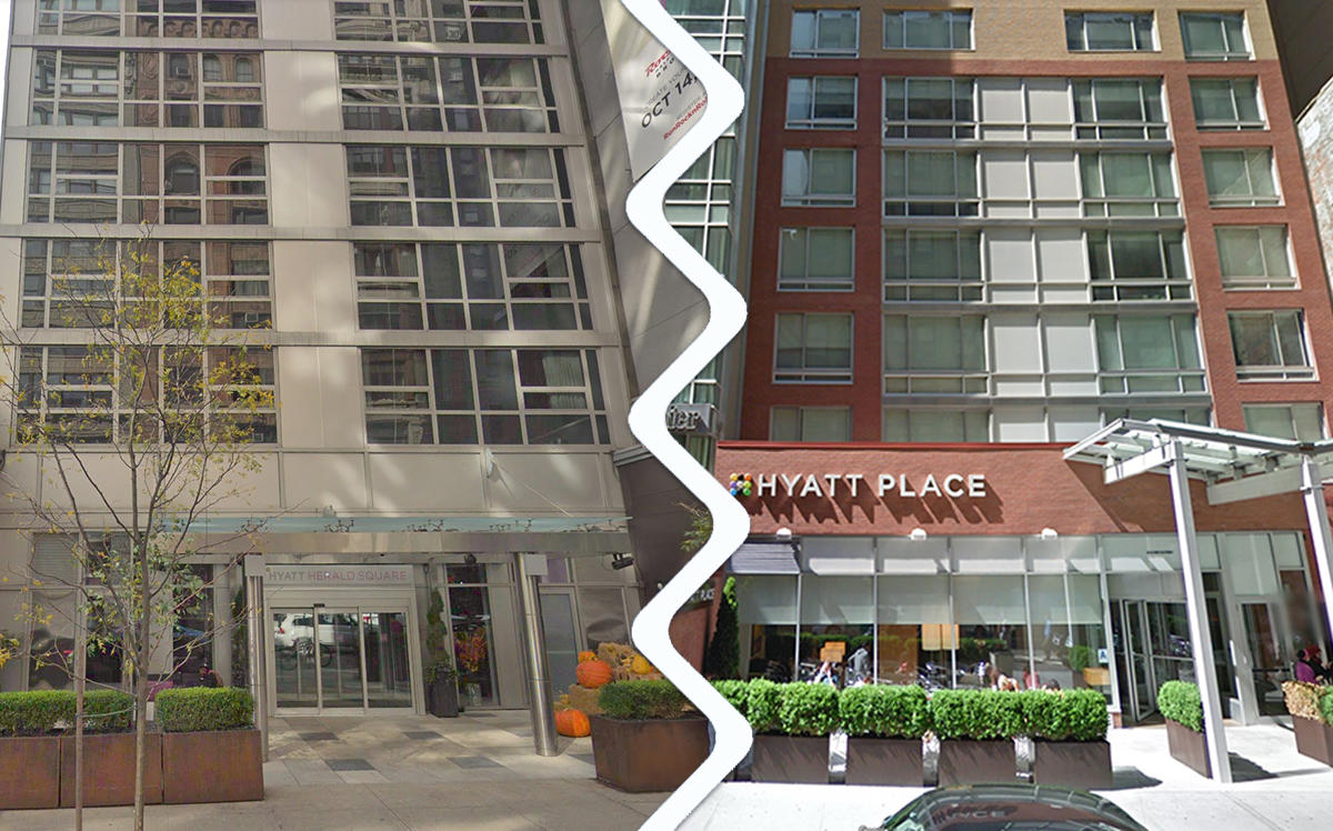 30 West 31st Street and 52 West 36th Street (Credit: Google Maps)