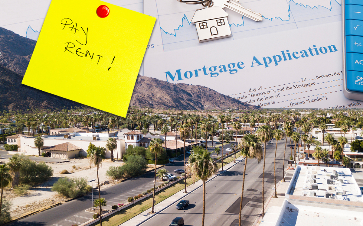 Palm Springs, California is home to more than 7,600 land leases (Credit: iStock)