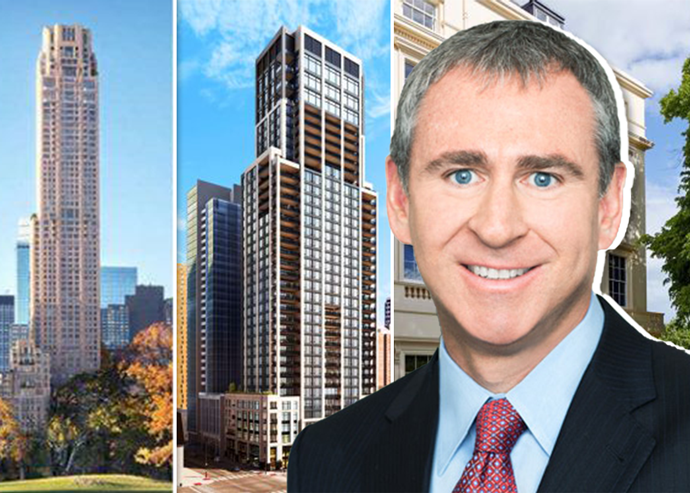 Ken Griffin’s priciest home buys around the world