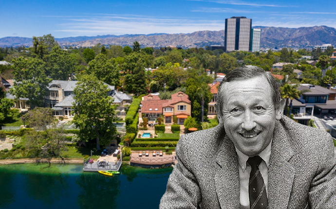 Roy E. Disney and the home in Toluca Lake