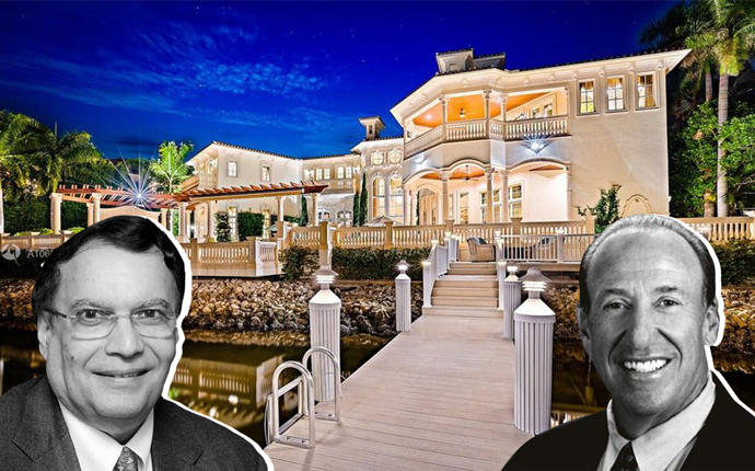 From left: Dr. Kris Singh and Anthony Lomangino with 490 Mariner Drive
