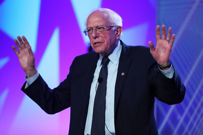 Bernie Sanders (Credit: Joe Raedle/Getty Images)