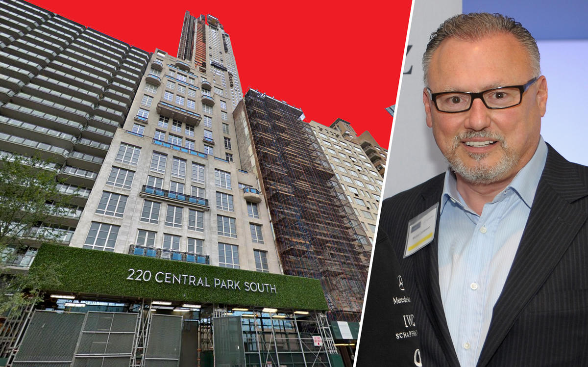220 Central Park South and Michael Cantanucci (Credit: Getty Images and Google Maps)