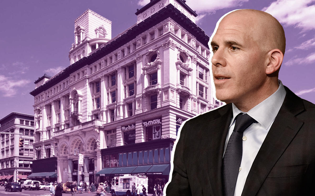 620 Sixth Avenue and RXR Realty's Scott Rechler (Credit: Getty Images, RXR Realty)