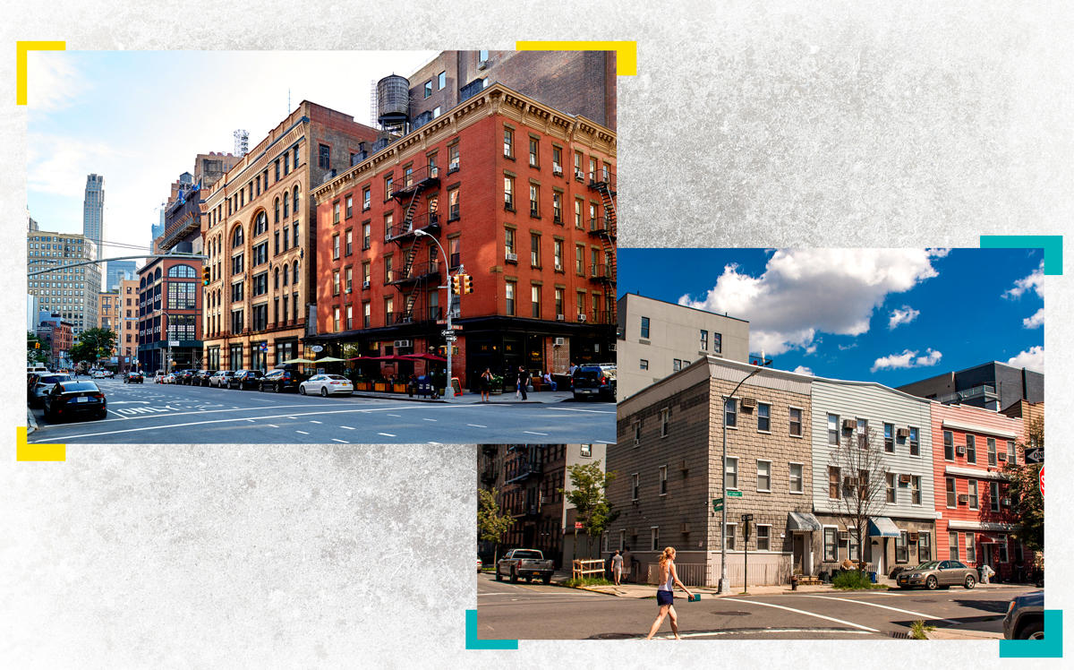 A new StreetEasy report found significant year-over-year declines in sales prices in some neighborhoods like Tribeca and Greenpoint (Credit: iStock)