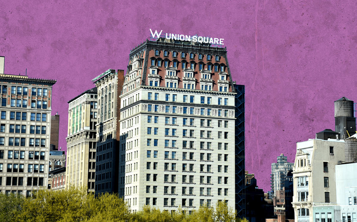 Union Square W Hotel at  201 Park Avenue South (Credit: Wikpedia)