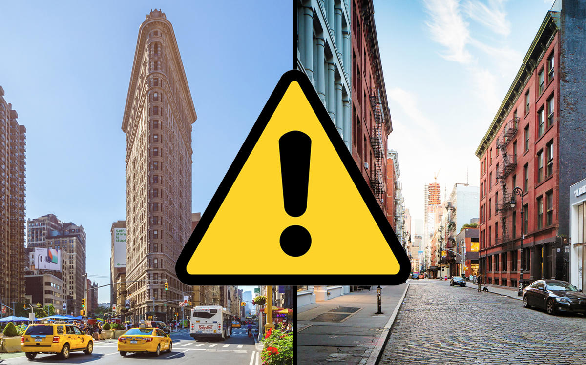 WeWork leases in Soho and Flatiron could be in trouble, according to a report (Credit: iStock)