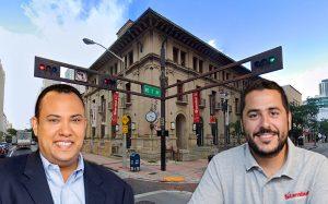 Old Post Office building, Biscayne Bay Brewing's Jose Mallea and Stambul USA's Daniel Peña (Credit: Google Maps)