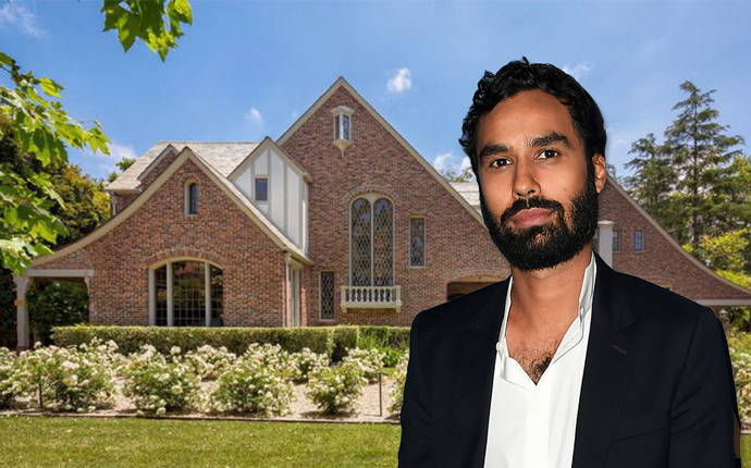 Kunal Nayyar and the home (Credit: Getty Images and Comapss)
