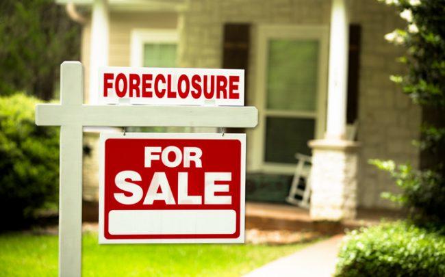 Home foreclosures are dropping