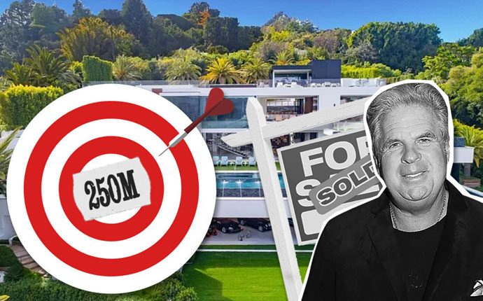 Bruce Makowsky sold his mansion for $156 million less than its original asking price