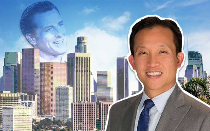 From left: Gavin Newsom and David Chiu (Credit: Getty Images and iStock)