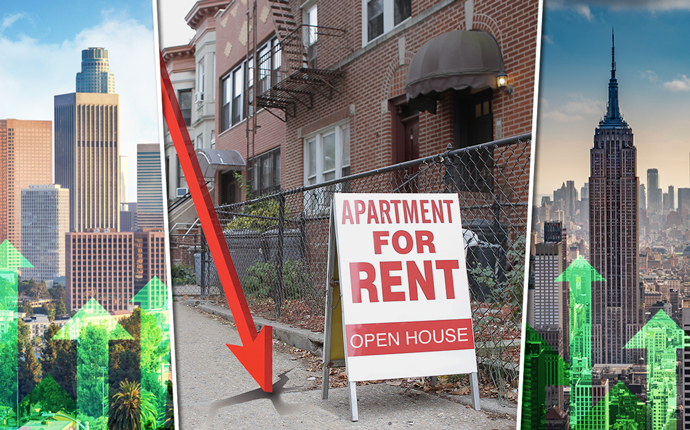 Rents are flat or stagnate in many US cities (Credit: iStock)